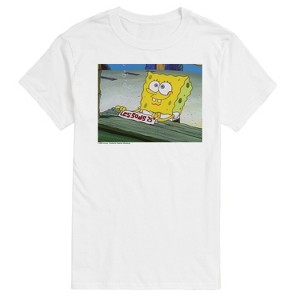 Men's - Spongebob Squarepants - Spongebob Lessons Short Sleeve Graphic T-Shirt - 1 of 4