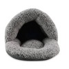 Sleepy Pet Slipper Covered Dog Bed - M - Silver - 2 of 3