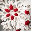 4"H  6.25"H and 8.5"H Sullivans Snowflake Ornament - Set of 3  White Christmas Ornaments - image 2 of 2