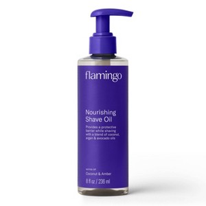 Flamingo Women's Nourishing Shaving Oil for Sensitive Skin - 8 fl oz - 1 of 4