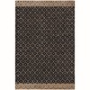 Unique Loom    Chindi Trellis Sand Area Rug - 2 of 4