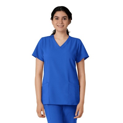 Wink W123 Women's Basic V-Neck Scrub Top
