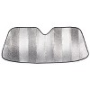 Type S Standard Super Shade Accordion Sunshade Pearl White: Car Windshield Shade, Off-White, Elastic Skirt, 23"x56" - 2 of 4