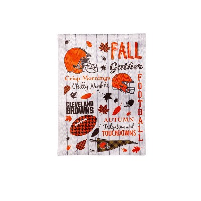 Evergreen Cleveland Browns Garden Flag 12 x 18 Inches Indoor Outdoor Decor