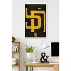 Trends International MLB San Diego Padres - Logo 25 Framed Wall Poster Prints - 2 of 4