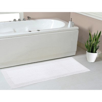 Home Weavers Luxury Collection 100% Cotton Tufted Bathroom Rug, Non-Slip Latex Bath Rug