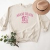 Simply Sage Market Women's Graphic Sweatshirt Embroidered Miami Beach Florida - 3 of 3