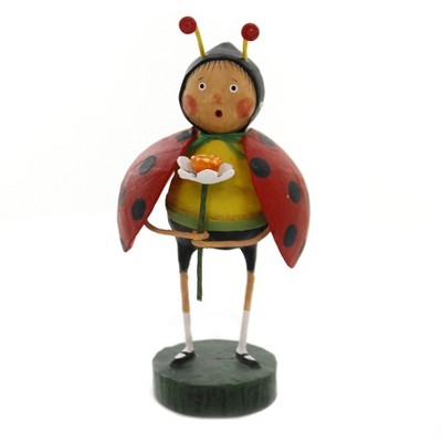 Lori Mitchell 5.5" Little Ladybug Spring Flower Insect  -  Decorative Figurines