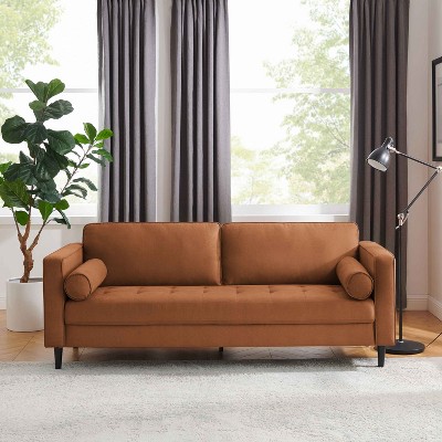 MINIMORE Modern Style 81.5"W Zakari 3Seater Mid-Century Sofa