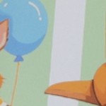 green, white, orange