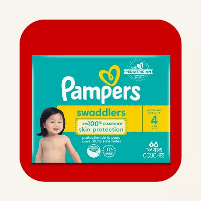Pampers Pure Protection Diapers Enormous Pack - Size 4 - 108ct