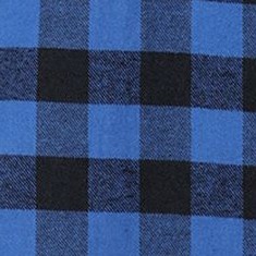 79 - royal / black checkered