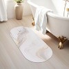 Evideco French Home Goods Decorative  Bath Mats – Ultra Absorbent Quick Dry Rug with Anti-Slip Rubber Backing - 2 of 4
