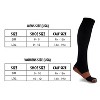 Copper Zone Unisex Copper-Infused Knee High Everyday Wear Compression Socks - 6 Pair Pack - 3 of 4