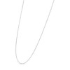 Haus of Brilliance Silver 0.7mm Slim and Dainty Unisex Inch Ball Bead Chain Necklace - 2 of 4