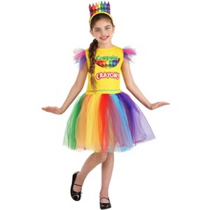HalloweenCostumes.com Crayon Box Costume Dress for Kid's - 1 of 4