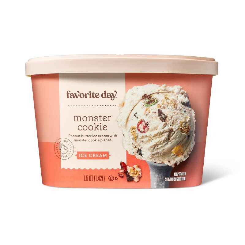Monster Cookie Ice Cream - 1.5qt - Favorite Day&#8482;, 1 of 11