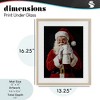 Stupell Industries Santa Has Your TP Framed Print Under Glass Art - 4 of 4