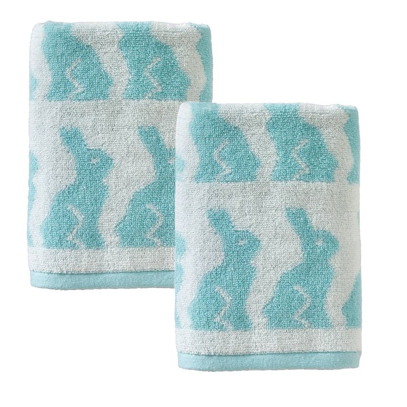 2pc Bunny Hand Towel Set - SKL Home, 1 of 9