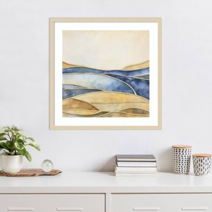 Amanti Art A Golden Landscape III by Andrea Haase Framed Wall Art Print - 1 of 4