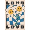 Trends International Smile Face - Love Flowers Unframed Wall Poster Prints - 4 of 4