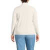 Lands' End Women's Relaxed Cotton Long Sleeve Mock Turtleneck - 2 of 3