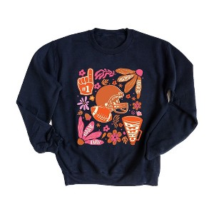 Simply Sage Market Women's Graphic Sweatshirt Touchdown Season Collage - 1 of 4