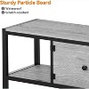 COZONY 58"/65" TV Stand, Entertainment Center w/ Adjustable Legs, Storage Shelves, TV Console for up to 75" TVs, Wood Media Stand, Easy Assembly - 4 of 4