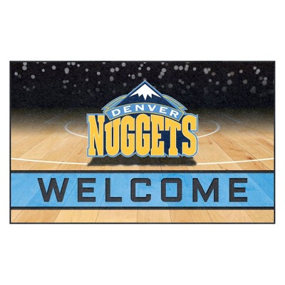 NBA Denver Nuggets Crumb Rubber Door Mat 18"x30"