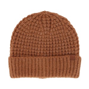 David & Young Women's Waffle Knit Winter Beanie with Cuff - 1 of 4