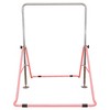 Fitvids Adjustable Kids Gymnastics Bar, Foldable Training Gym Equipment, Pink - 2 of 4