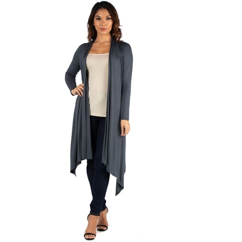 Black Long Cardigan For Women Womens Cardigan Sweaters Open Front