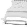 Unique Bargains Plastic Metal Multi-functional Durable Peeler 6.7" x 2.8" x 0.4" White 1 Pc - 3 of 3