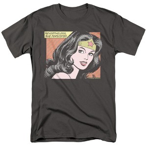 Men's Wonder Woman She Persisted T-Shirt - 1 of 4
