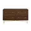 Jones Horizontal Modern 4 Drawer Dresser - Saracina Home - 2 of 4