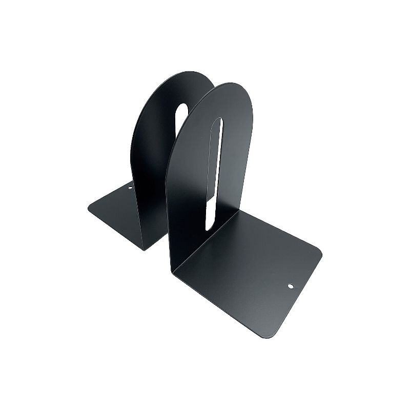 Huron 5.5 Steel Bookends Black Pair HASZ0089, 2 of 4