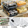 LunaLulinlk 2 Pack Adjustable Width Drink Organizer for Fridge, Automatic Rolling Soda Can Dispenser for Refrigerator - 2 of 4