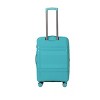 Vynxaria 6-Piece Expandable Hard Shell Luggage: Rotating Wheels, Password Lock, Lightweight Unisex Carry-Ons - 2 of 4