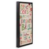Stupell Industries Encouraging Floral Dream Big, 15" x 31" - 3 of 4