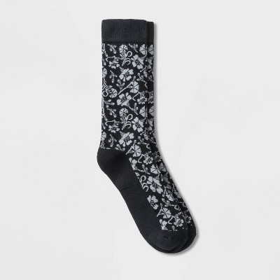 mens printed dress socks
