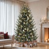 6ft Prelit Hillside Spruce Christmas Tree with 35 Pine Cones and 300 Lights & 11 Light Modes Xmas Tree - 2 of 4