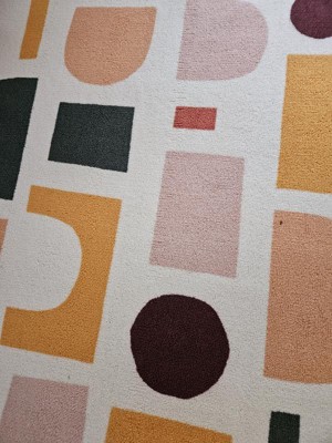 3'x5' Large Modern Shape Rug Cream - Room Essentials™ : Target