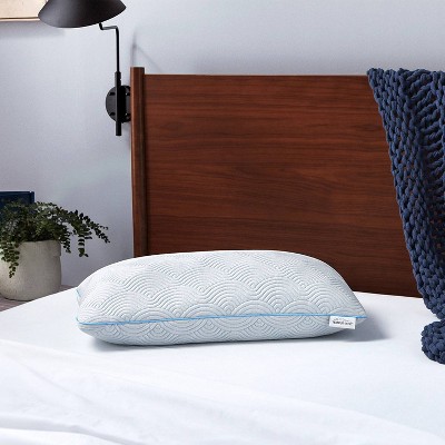 King White Memory Foam Adjustable Cooling Pillow