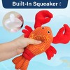 Prime Pets Dog Toys, 5Pcs Plush Ocean Animal Dog Squeaky Toy, Crinkle Pet Toy, Stuffed Puppy Chew Toys - 4 of 4