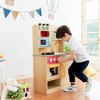 Teamson Kids Little Chef Florence Classic Play Kitchen with 5 Kitchen Accessory Toys - Wood Grain - 3 of 4