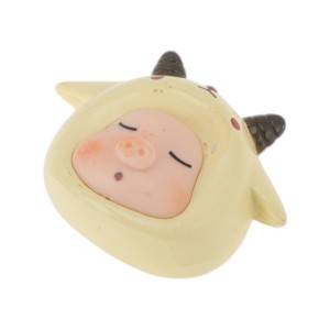 Unique Bargains Decorative Magnets Magnetic Fridge Sticker Irregular Shape Synthetic Resin Brown 1 Pc - 1 of 3