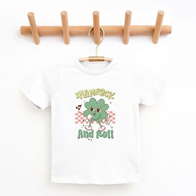The Juniper Shop Shamrock And Roll Youth Short Sleeve Tee