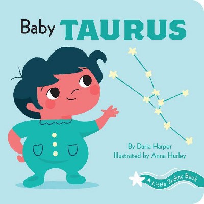 A Little Zodiac Book: Baby Taurus - by Daria Harper (Board Book)