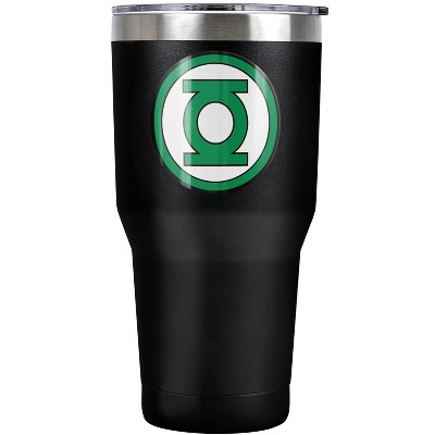 Green Lantern Logo Steel Tumbler 30oz Coffee Travel Mug