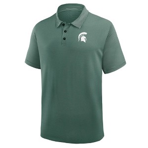 NCAA Michigan State Spartans Men's Polo Shirt - 1 of 3